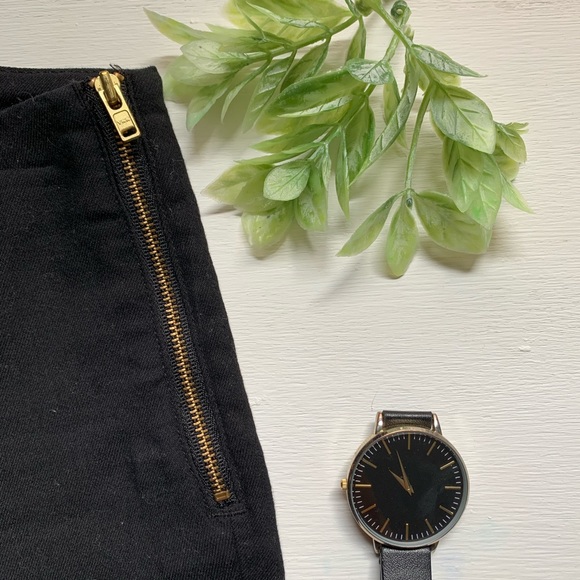 H&M High-rise Black Casual Pant - Picture 3 of 4